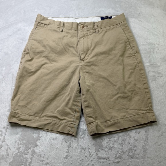 Polo Ralph Lauren Other - Polo Ralph Lauren Stretch Classic Fit Khaki Chino Shorts Mens 30 Preppy Golf